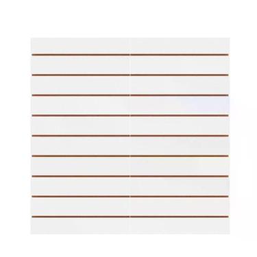 Imagem de Expositor Painel Canaletado Moveis Loja Mdf Canaleta Branco