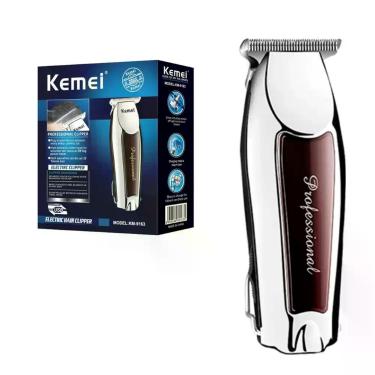 Imagem de Máquina de Acabamento Cortar Cabelo Detailer Barbeador Kemei Km-9163 P