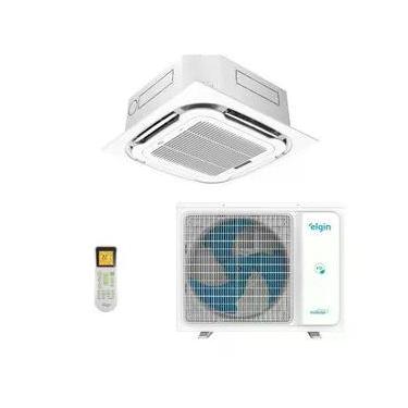 Imagem de Ar-Condicionado Split Cassete 4 Vias Inverter Plus R-32 Elgin 24.000 BTUs Só Frio 220V Monofásico