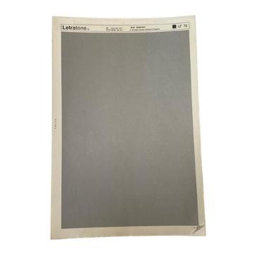 Imagem de Letraset Letratone Folha 25 X 38cm Retícula Adesiva LT72 - Coisas do P