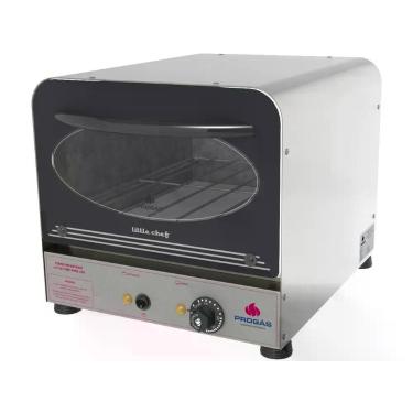 Imagem de Forno Refratário Elétrico Little Chef PRPE200I Inox Progás 220V, 110V