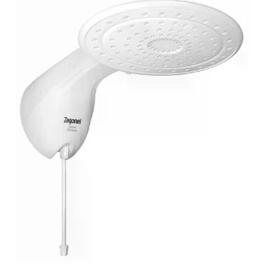 Imagem de Ducha Eletrônica Optima 7700 Watts 220 Volts Branco Dopel77220br03 Zagonel Ducha 7700w 220v Opti