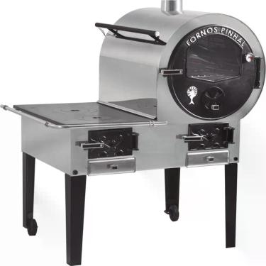 Imagem de Forno Acoplado Inox Com Isolação Fornos Pinhal Esquerdo