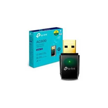 Imagem de Adaptador Wireless TP-Link USB AC600 Archer T2U Nano