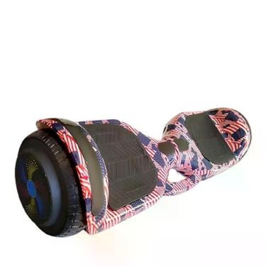 Imagem de Hoverboard Esporte Skate Elétrico Adesivo America - Usa Nº8