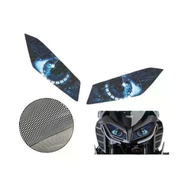 Imagem de Protetor Adesivo De Farol Para Motocicleta Yamaha MT-09 2017-2018, Ade