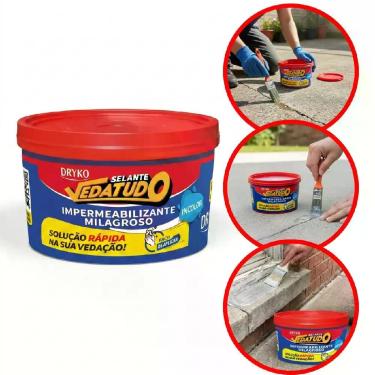 Imagem de Kit 2 Resina Impermeabilizante Milagroso Incolor Anti Infiltração E Um