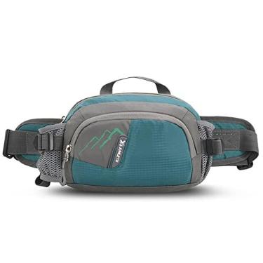 Imagem de Bolsa de cintura para esportes ao ar livre com suporte para garrafa de água para ciclismo corrida caminhada caminhada maratona pochete cinto de hidratação para homens e mulheres