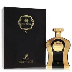 Perfume Feminino Her Highness Black Afnan 100 Ml Eau De Parfum