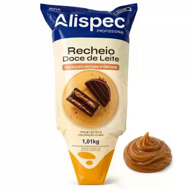 Imagem de RECHEIO ALISPEC DOCE DE LEITE 1,01kg PROFISSONAL TOQUE LACTEO - Alispe