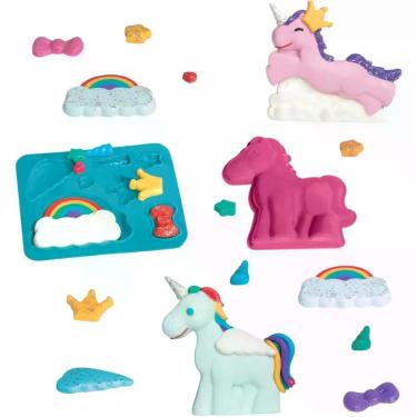 Imagem de Massa para Modelar Criativa Massa KIT Unicornios - Estrela