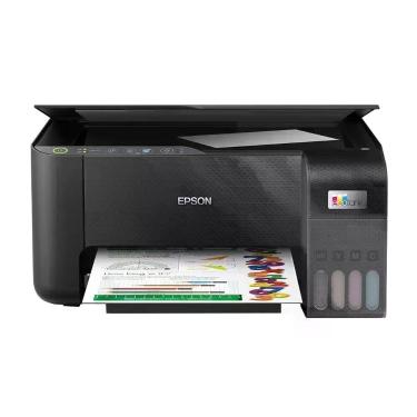 Imagem de Multifuncional Epson L3250, Ecotank Jato de Tinta, Wi-Fi, Preto, Bivo