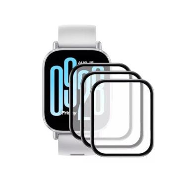 Imagem de Kit 3 Películas Protetoras de Tela 5D para Redmi Watch 5 Active e 5 Lite (Redmi Watch 5 Active)