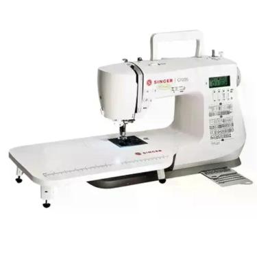 Imagem de Máquina de Costura Singer C7255 bivolt com mesa extensora, Bivolt