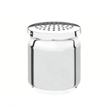 Imagem de Porta Queijo Ralado Tramontina Utility Em Aço Inox Com Tampa De Plástico