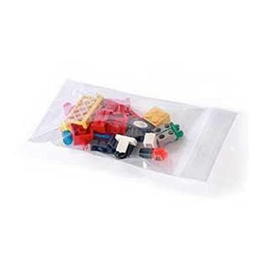 Imagem de RKS Plastics 35801000 Bolsa com zíper de linha vermelha lisa, 2 mm, 12,7 cm de largura, 18 cm de comprimento (000)