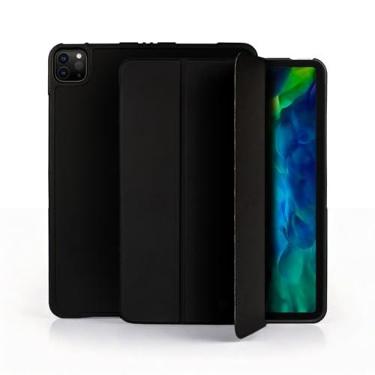 Imagem de Gshield | Capa Case Capinha Clear View para iPad com Suporte integrado e espaço para Pencil (Preta, iPad Pro 11" (M4))