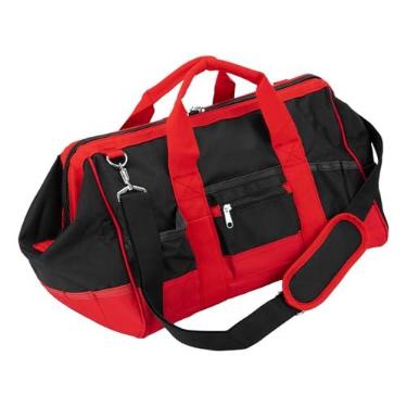Imagem de MTX Level Black Bolsa para Ferramentas – 32 Bolsos, 460 × 280 × 305 mm, Lona Reforçada e Alta Capacidade