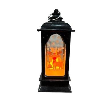 Imagem de DECORAÇÃO LUMINÁRIA ENFEITE NATALINO LAMPARINA DE NATAL LED (estilo 6 - B)