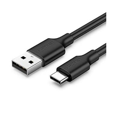 Imagem de Cabo de Dados Carregamento U-G-R-E-N US287 Usb 2.0 para Usb Tipo C 1 Metro de Comprimento para Carregamento Rápido Sincronização de Dados Velocidade de Até 480Mbs / No Brasil
