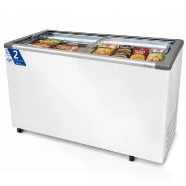 Imagem de Freezer Horizontal Expositor Fricon Tampa de Vidro com iluminação 411 