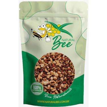 Imagem de Mix Premium de Castanhas com Sal: Macadâmia, Caju, Pará, Amêndoa e Nozes – Sem Amendoim (500g)