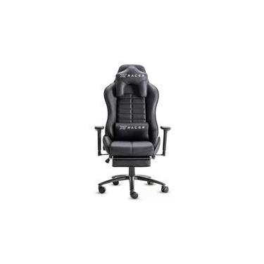 Imagem de Cadeira Gamer XT Racer Platinum W Series, Até 120kg, Com Almofadas, Reclinável, Descanso de Braço 3D, Preto - XTR-010