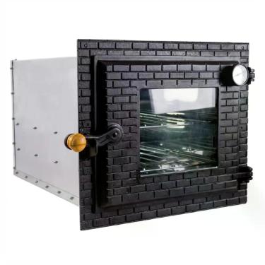 Imagem de Forno Inox Campeiro de Embutir Nº1 Termômetro Visor Vidro Temperado Po