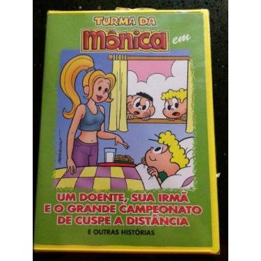 Imagem de dvd turma da monica um doente sua irma e o grande campeonato de cuspe a distância