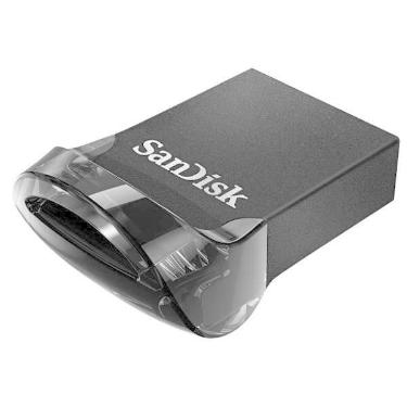 Imagem de Pen Drive de 128GB Sandisk Ultra Fit SDCZ430-128G-G46 USB 3.1 - Preto,
