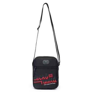 Imagem de Bolsa Lateral Ecko Shoulder Bag Tiracolo Pochete Leve Multiuso, U, Ver