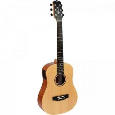 Imagem de Violão GIANNINI Elétrico Aço Travel GTG-36S EQ Natural Satin