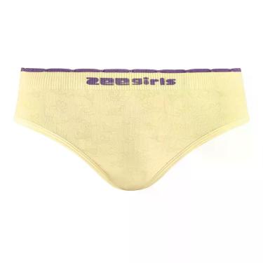Imagem de Calcinha Tanga Infantil sem Costura Love Amarelo - Zee Rucci, GG