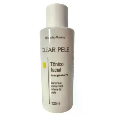 Imagem de Tônico Facial com 7% Ácido Glicólico Clear Pele Abelha Rainha 120ml