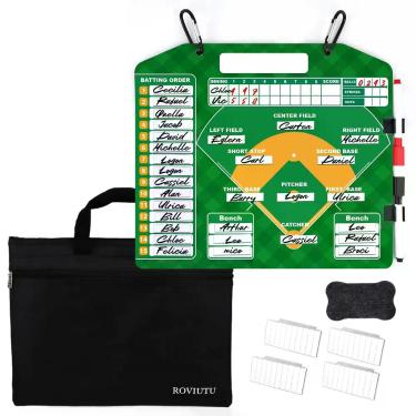 Imagem de Quadro Magnético de Escalação de Beisebol Roviutu com Bolsa