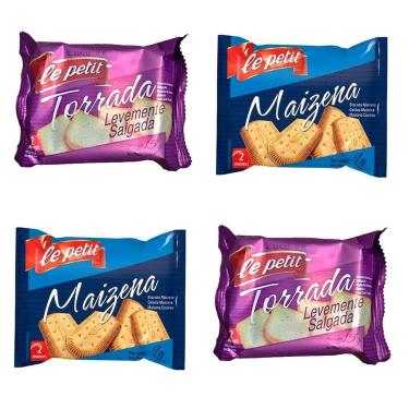 Imagem de Sache Biscoito Maizena E Torrada 280un Clinica Recepção - Le Petit