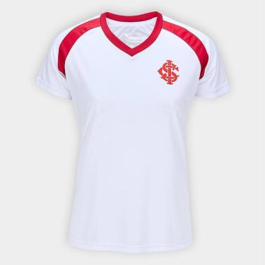 Imagem de Camiseta Internacional Gigante II Feminina - Betel Sport, Branco, GG