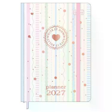 Imagem de Agenda planner costurado 2027 M3 Soho 80 folhas Tilibra Cor:Listras, L