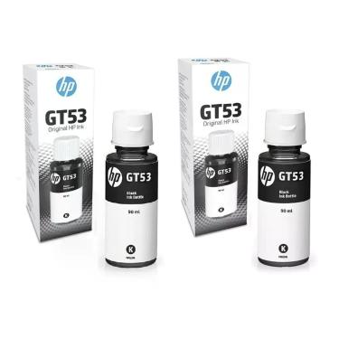 Imagem de Kit 2 Tintas Originais Pretas Hp Gt53 1vv22al ( Gt51 ) P/ Smart Tank 515, 519, 530, 615, Plus 551