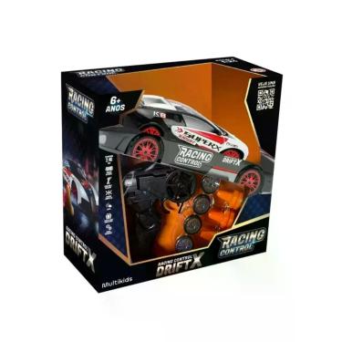 Imagem de Carrinho de Corrida de Controle Remoto DriftX Vermelho e Preto Brinque