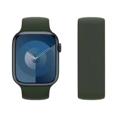 Imagem de Pulseira De Silicone Solo Loop Para Apple Watch De 44mm 45mm 46mm 49mm