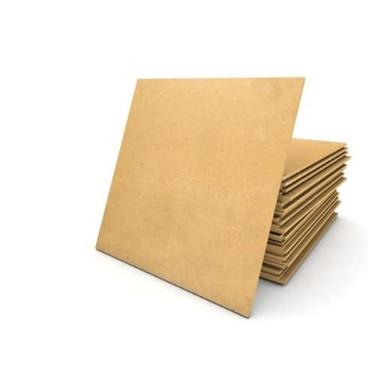 Imagem de Kit 6 Placa Chapa MDF Cru 3 mm 90x50 cm Quadro Artesanato