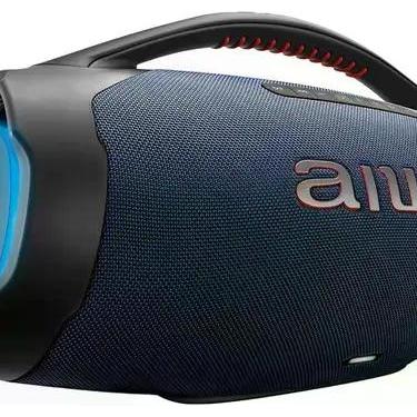 Imagem de Caixa de Som Portátil BT Aiwa Boombox BBS-01LB 9531-01 Azul, Azul, Biv