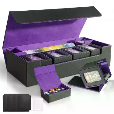 Imagem de Caixa de Baralho Jaffzora 6-em-1 para Commander MTG