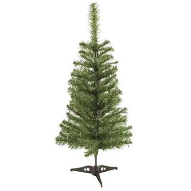 Imagem de Árvore de Natal Verde Prime de 90cm - 70 Galhos Cheios e Realistas - Montagem Rápida e Fácil - Decoração Natalina Zein (Mini/Mesa)