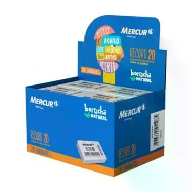 Imagem de Borracha Mercur Branca Grande cx Com 20 Unidades