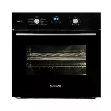 Imagem de Forno de Embutir Elétrico Air Fryer Suggar FE6802PT 68L 2050W com Grill e Painel Touch Preto 220V