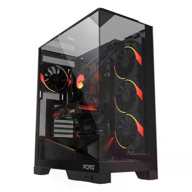 Imagem de Gabinete Gamer Pcyes Forcefield Dome Black Vulcan - Gffdbv
