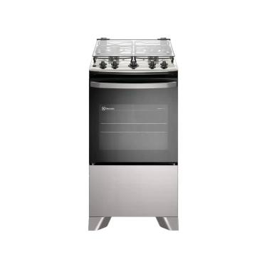Imagem de Fogão 4 Bocas Electrolux Efficient com PerfectCook FE4IG Mesa de Inox 