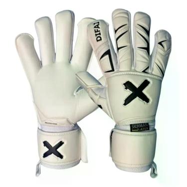 Imagem de Luvas De Goleiro Difai Wall X Profissional Latex - Branco - 11, Branco